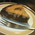 雪だるまっ子's cooksnap of when they made 低カロ＋超濃厚☆チョコばななチーズケーキ.