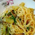 クックKHV9SD☆'s cooksnap of when they made 簡単で美味しい！オイルサーディンのパスタ.
