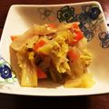 Ume11co's cooksnap of when they made 時短レシピ☆残り野菜でたった５分の煮物.