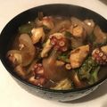 クックMTVW7O☆'s cooksnap of when they made 簡単♪豚肉と タコ 野菜の甘酢餡掛け！！.