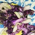 かずぷぅ's cooksnap of when they made 紫白菜の浅漬け.