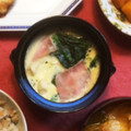 メロンパンナ♡'s cooksnap of when they made ほうれん草の洋風茶碗蒸し.