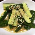 あや◡̈⃝︎'s cooksnap of when they made キュウリのナムル！ハマりますよ！！.
