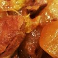 amagon555's cooksnap of when they made 鶏肉と大根の旨煮.