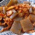 かーらっち's cooksnap of when they made ちぎりコンニャクのキムチ炒め.