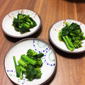 しえしえママ's cooksnap of when they made 簡単 あぶら菜のからしあえ.