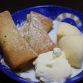 ろぜちー's cooksnap of when they made りんごとカスタードの春巻☆アップルパイ風.