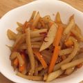 HAREL's cooksnap of when they made はやとうりのきんぴら風.