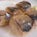 のんぺー's cooksnap of when they made 秋刀魚の棒寿司.