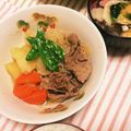 みよこちゃん！'s cooksnap of when they made 簡単☆フライパンde基本の肉じゃが.