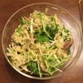 はつひめ's cooksnap of when they made 生ハムと切り干し大根、水菜のマリネサラダ.