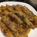 chihiro_03's cooksnap of when they made パプリカとえのきの肉巻き.