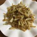 chi−ちゃん's cooksnap of when they made 大根皮のおつまみ1品.