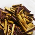 jarikitch's cooksnap of when they made さつまいものきんぴら.