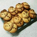 なみ坊's cooksnap of when they made クリスマスにHMで簡単♡雪だるまクッキー.