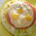 sonop's cooksnap of when they made おいし～♪キャベツ・シーチキントースト.