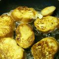 makiburi's cooksnap of when they made 固くなったバケットで☆フレンチトースト.