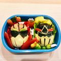 さなマミー's cooksnap of when they made キャラ弁☆ジュウオウジャー.