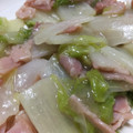 punga's cooksnap of when they made 白菜とベーコンのとろみ炒め.