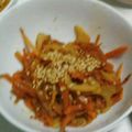 ヨシヨッシー's cooksnap of when they made にんじんとれんこんのみそきんぴら.