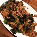 mocoにゃ♪'s cooksnap of when they made ご飯が進むッ♪豚バラと茄子の中華味噌炒め.
