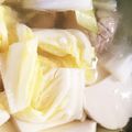 めるーが's cooksnap of when they made 骨付き鶏肉で♬鶏の水炊き.