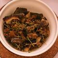 チシャ♪♪'s cooksnap of when they made 豚肉とこんにゃくとリンゴの炒め物.
