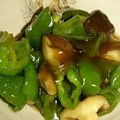 なっしー01's cooksnap of when they made 簡単 しいたけとピーマンの中華餡まみれ.
