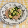 オレンジリング's cooksnap of when they made ＊ほうれん草とウインナーと卵の炒め＊.