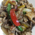 かお1200's cooksnap of when they made 青椒肉絲（豚肉とピーマンの細切り炒め）.