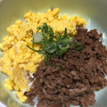 たにゃっきゃん❤︎'s cooksnap of when they made ▼ 甘辛卵そぼろ丼 ▼ メイン飯.