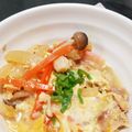 natsu555's cooksnap of when they made 白菜と大根で！簡単ツナ煮.