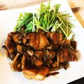 のりこ3010's cooksnap of when they made きのことクミン鶏のハニーバターソース.