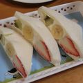 i_yokan's cooksnap of when they made ヨーグルトでヘルシー☆フルーツサンド.