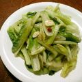 クックVOY1Q3☆'s cooksnap of when they made 【最短4分】ロメインレタスのペペロン炒め.