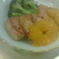 ｋａｍｉｙａｍａ's cooksnap of when they made ハムのソテー☆オレンジソース♪.