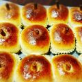 pomponmama's cooksnap of when they made りんごちゃんパン.