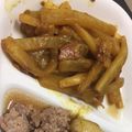 はるか＊ワーママ's cooksnap of when they made ベーコンと大根のカレーきんぴら.