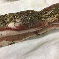 Necochans's cooksnap of when they made おうちでできちゃうパンチェッタ♪編.