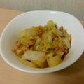 ねこにゃん料理修行中's cooksnap of when they made あっという間♪白菜とツナ缶の煮物.