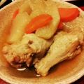 nerolincon's cooksnap of when they made 手羽先とかぶのにんにくじょうゆ煮.