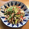 Ray✾'s cooksnap of when they made 鶏ささみとキュウリの柚子胡椒和え.