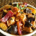 ayureo's cooksnap of when they made 鶏肉とさつま芋のトマト煮☆バジル風味.
