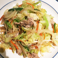 たなかno's cooksnap of when they made 新常識？黄金比率と中火で作る野菜炒め♡.