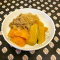 龍青空ママ's cooksnap of when they made じゃがいもをかぼちゃで♪肉かぼちゃ.