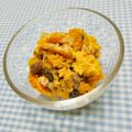まあまま☆0403's cooksnap of when they made 南瓜とあんこ♡いとこサラダ？！.