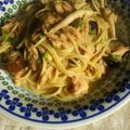 ゆゆ＊52's cooksnap of when they made 偶然出来た＊美味ごまドレパスタ.