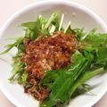 あいち24's cooksnap of when they made 女性に優しい栄養満点！水菜のお浸し.