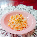 ☆むさし☆'s cooksnap of when they made 蟹とにんじんの簡単❤炊き込みピラフ.