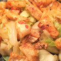Koidorobo's cooksnap of when they made 簡単！油揚げ＋きゃべつ＋豆板醤の野菜炒め.
